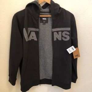 Van’s Youth  NWT Black Jacket size large